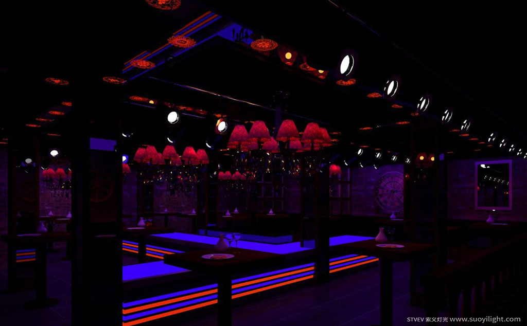 Los-AngelesComprehensive Solution of Entertainment Lighting System in House Dj Club
