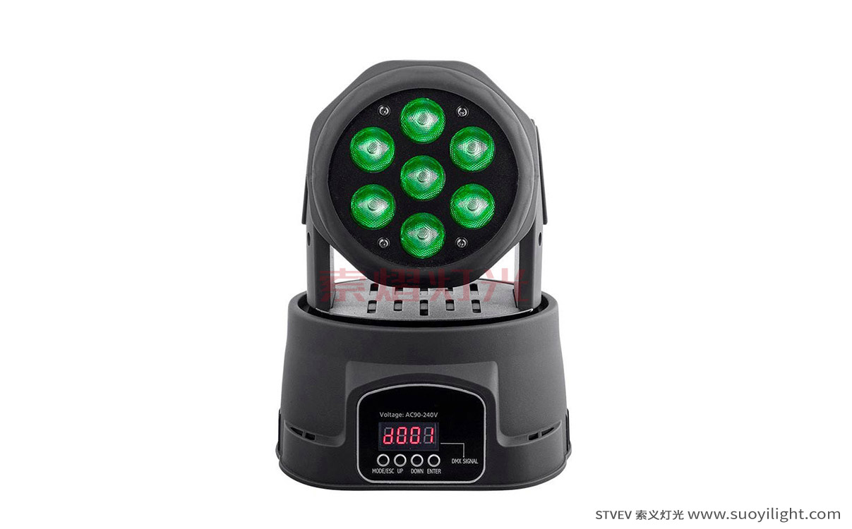 Los-Angeles7*10W Mini LED Wash Moving Head Light