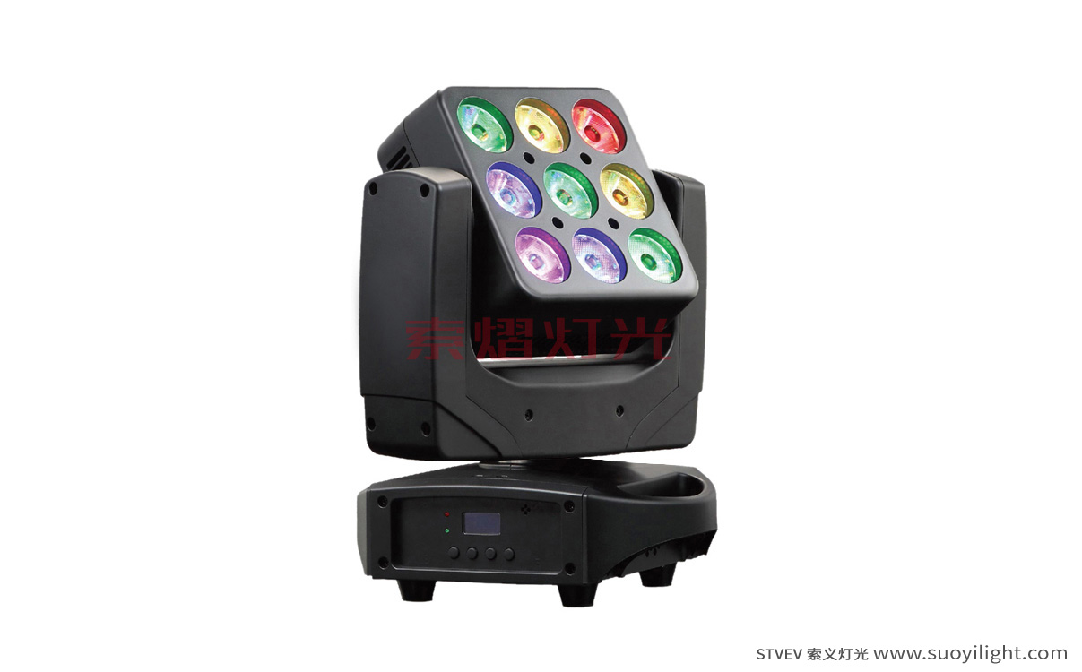 Los-Angeles9pcs Matrix LED Moving Head LightFactory