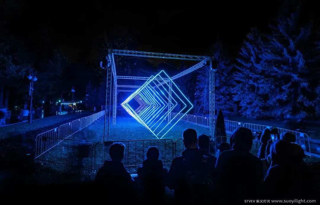 Los-Angeles奥斯坦基诺公园亮化