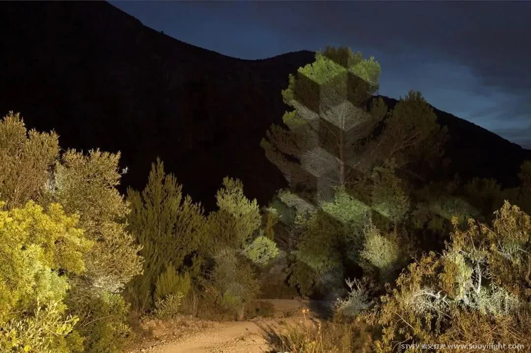 Los-Angeles奥斯坦基诺公园亮化