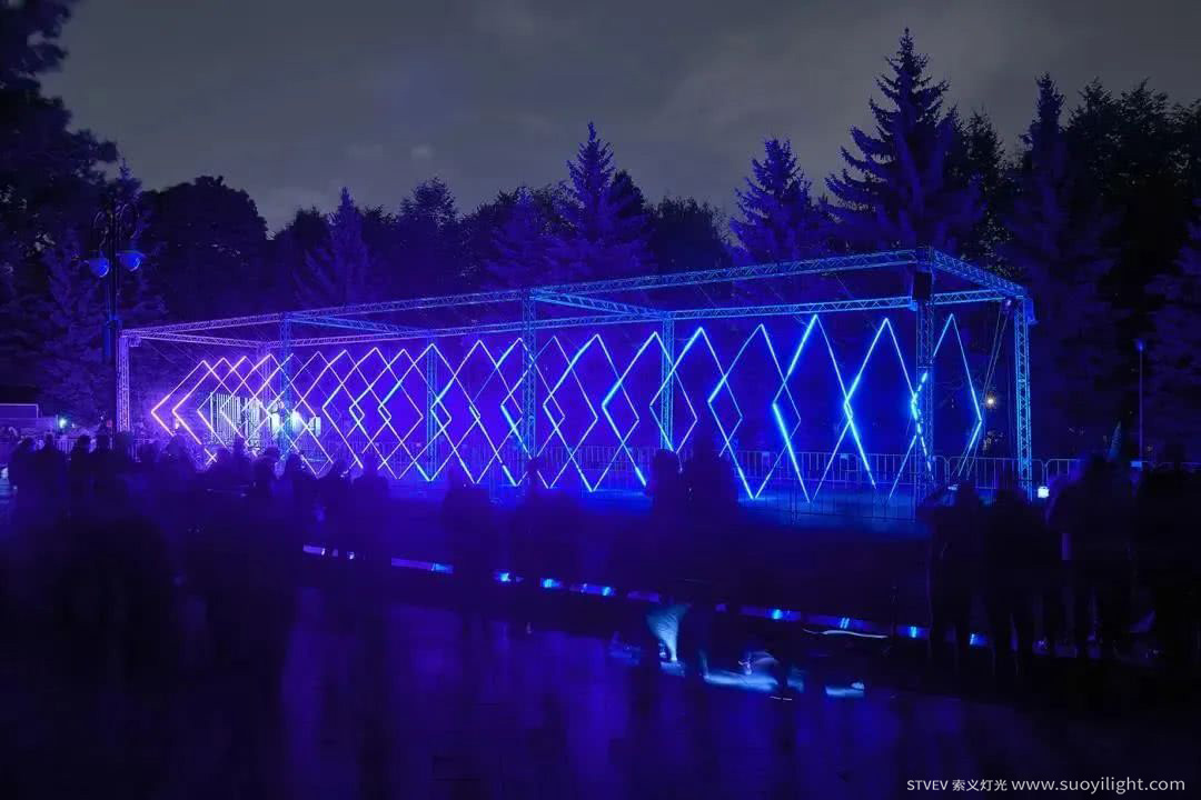 Los-Angeles奥斯坦基诺公园亮化