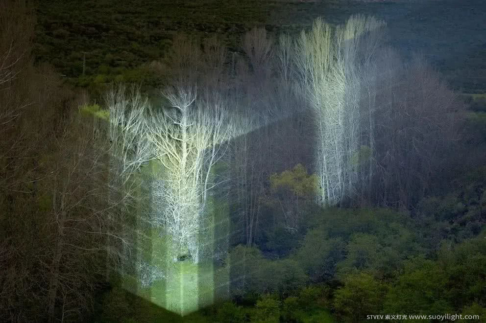 Los-Angeles奥斯坦基诺公园亮化