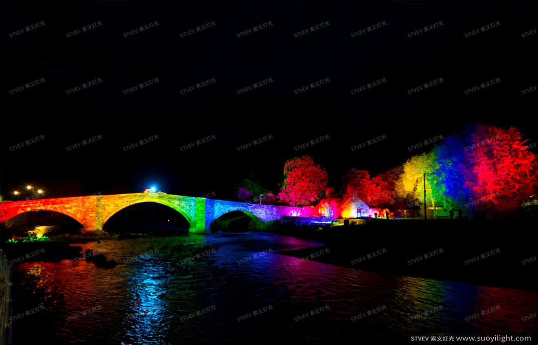 Los-Angeles一江两岸镇远古城舞阳河亮化方案