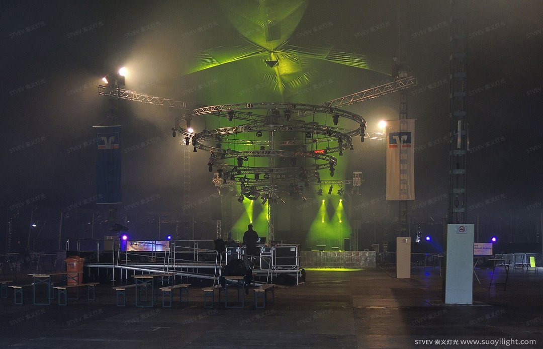 Los-AngelesGladbeck 搭建舞台